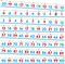 Number Line for Classroom Wall Number Line Bulletin Board Border -20 to 100 (Multicolor) 192" x 432"